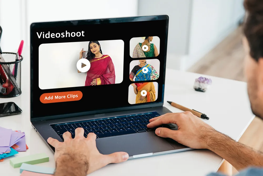 Reuse social media clips in AI studio to make product video
